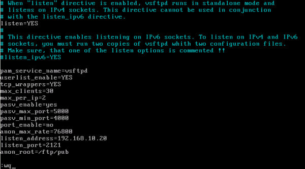 CentOS/Linux VSFTP主被动服务器配置 - 20