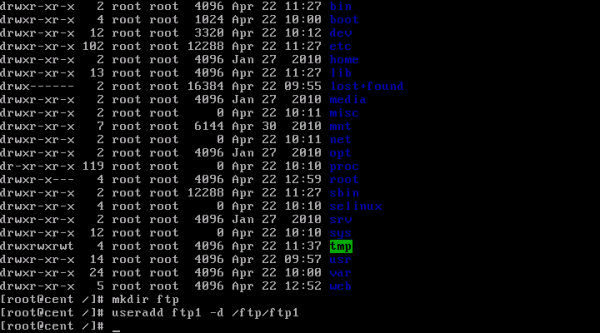 CentOS/Linux VSFTP主被动服务器配置 - 6