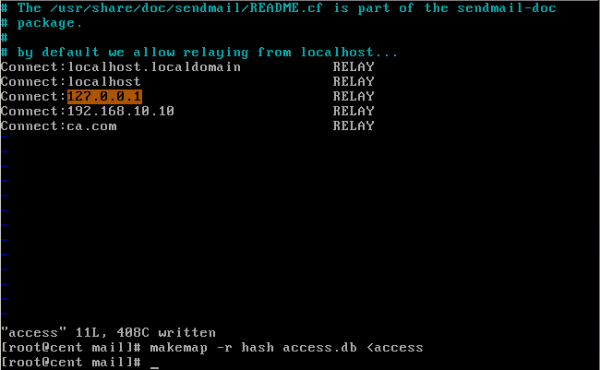 CentOS/Linux配置sendmail邮件服务器 - 8