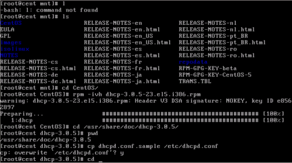 Linux/CentOS配置DHCP服务器实现单网卡多网段分配地址 - 8
