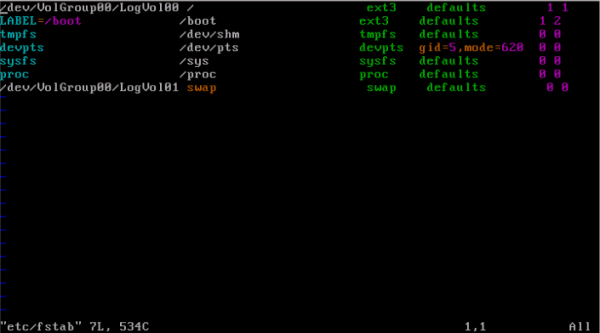 CentOS/Linux 用户磁盘配额 - 2