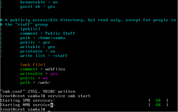 CentOS/Linux Samba共享服务简单配置教程 - 14