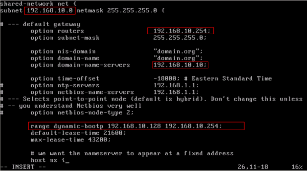 Linux/CentOS配置DHCP服务器实现单网卡多网段分配地址 - 14